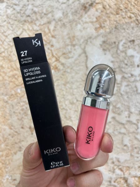 Блеск для губ KIKO MILANO 3D Hydra Lipgloss 27 - купить с доставкой по ...