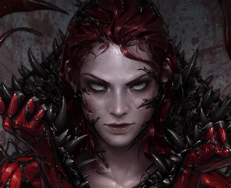 Download Face Mary Jane Watson Comic Venom HD Wallpaper