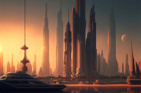 premium ai image united arab emirates dubai features  contemporary