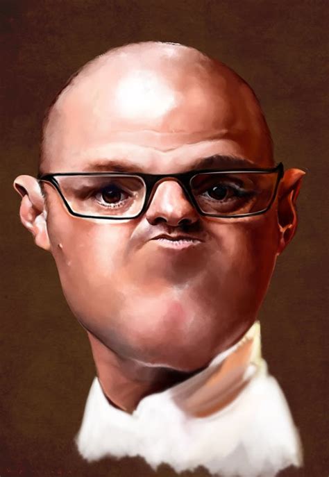 Artwork by Luke Watson: Heston Blumenthal