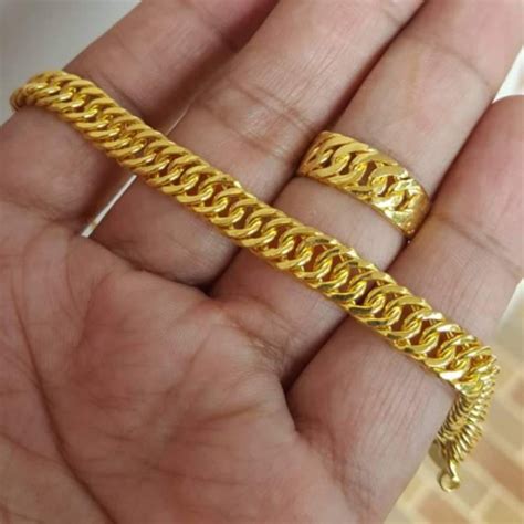 ide gelang emas  model gelang