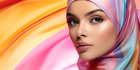 Premium AI Image | Elegance and Style Confident Hijab Portrait