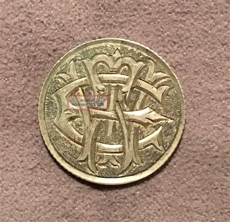Antique Canada Victoria Love Token “etw”