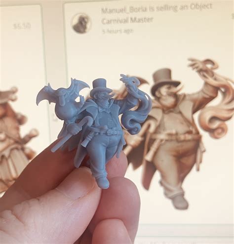 3D Printable Carnival Master by Manuel Boria