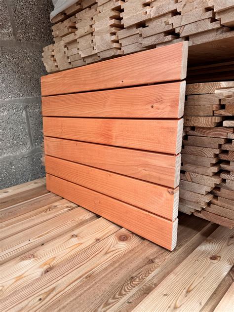 Treated Fence Slats Slow Grown Scandinavian | Timberulove