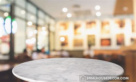 Elevate Your Dining Experience with Round Marble Tables - Small House Decor
