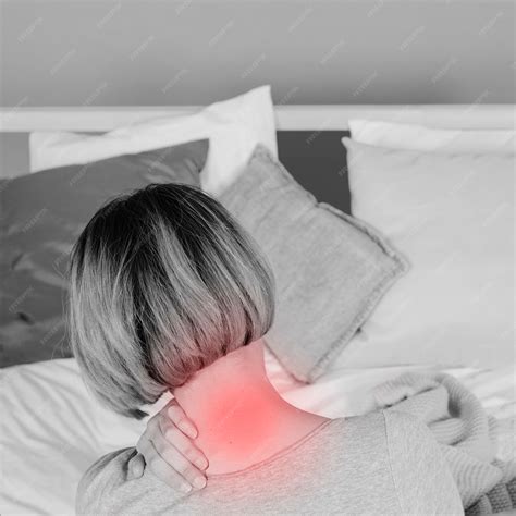 Free Photo | Unrecognizable woman with aching neck