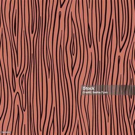seamless wooden pattern wood grain texture abstract background vector