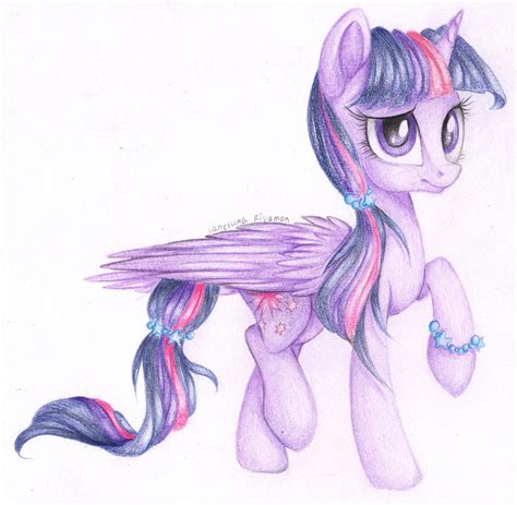 princess twilight and twilight sparkle drawn by vird-gi - Bronibooru