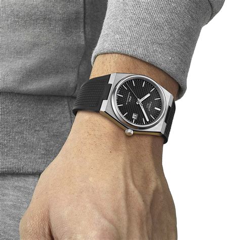 Introducing The Tissot PRX Blue Panda Chrono & New Rubber Straps