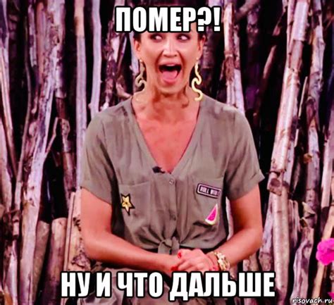 помер?! ну и что дальше, Мем Бузова - Рисовач .Ру