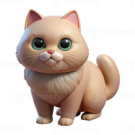magnificent rustic A Persian cat with a flat face genuine 59433666 PNG