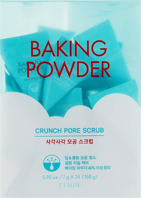 Etude Baking Powder Crunch Pore Scrub - Скраб для очищения кожи лица с ...