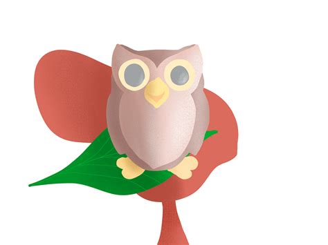 Twitter’s owl emoji on Behance