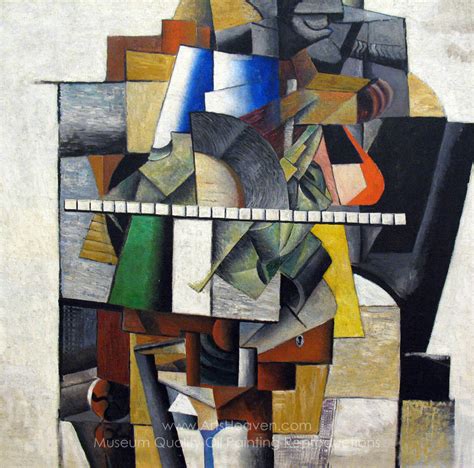 Kasimir Malevich Portrait of the Artist Mikhail Matyushin Painting ...