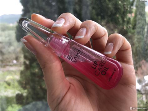Масло для губ Lamel Professional Lip Care Oil - «Обычный прозрачный ...