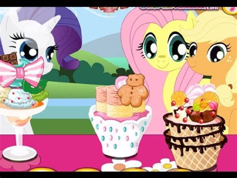 Little Pony Ice Cream - Мороженное для Пони - YouTube