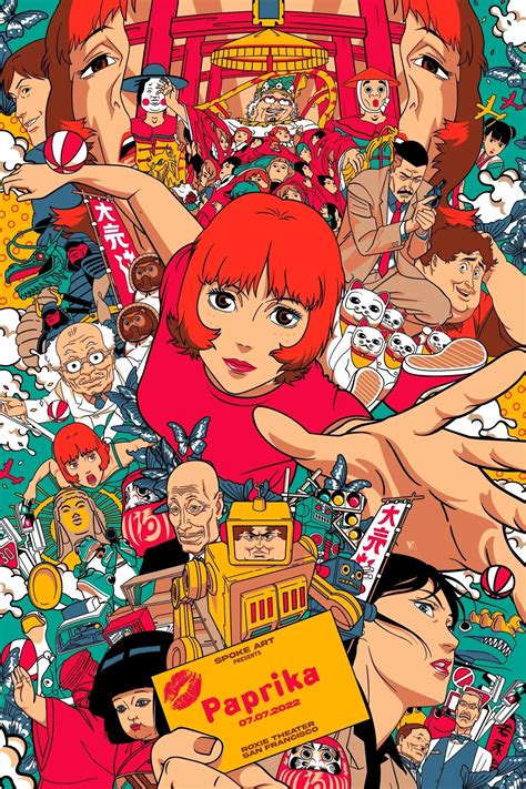 Paprika (2006) [1333x2000] by Vincent Aseo : r/MoviePosterPorn