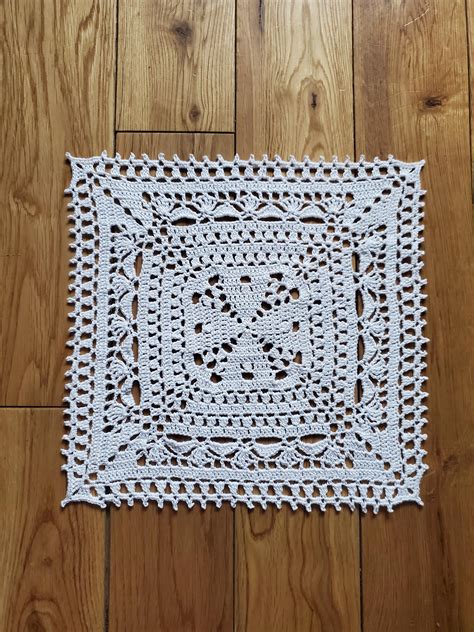37 Crochet Lace Square Patterns