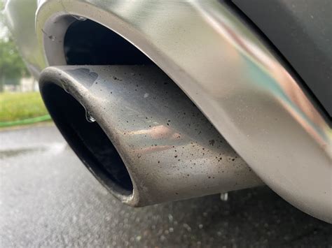 how to clean exhaust tips