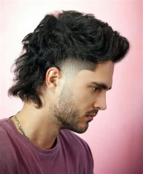 edgy  hot men mullet haircuts styleoholic