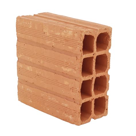 Preço Tijolo 8 Furos - Tijolo 8 Furos 11,5x19x19cm Cerâmica Guarani | Leroy Merlin