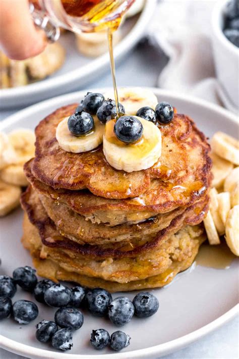 Banana Oat Pancakes Vegan Blender at Minnie Steadman blog