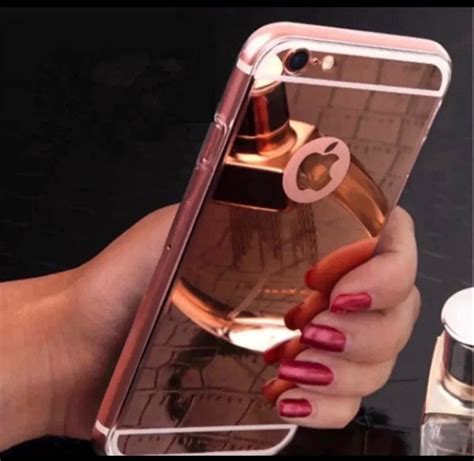 ROSE Gold IPhone 7/8 Plus Shock Case on Mercari | Iphone transparent ...