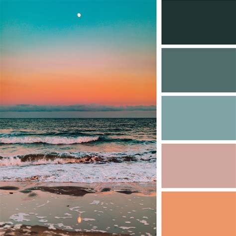 Sunset color palette sunset color palette color schemes color – Artofit