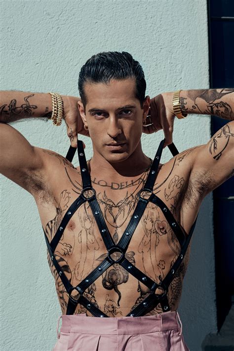 Damiano David e quell'harness sulla cover di Vogue Italia che è cool ...