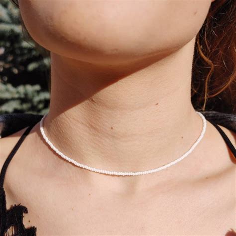 Seed Bead Choker - Etsy