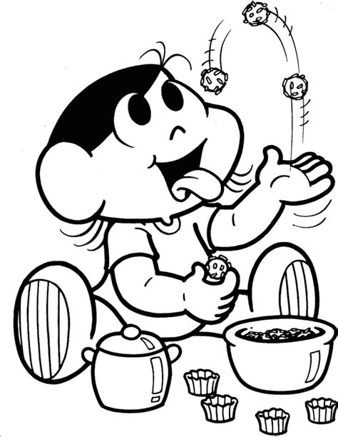 Desenho Da Magali Para Imprimir - Desenhos da Magali para Colorir e Imprimir