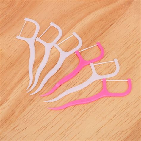 Oral Care Toothpicks Dental Floss Teeth Cleaning Plastic Tooth Picks ...