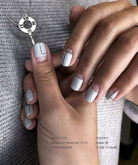 Модный дизайн ногтей на лето 2018 года: тренды маникюра | Minimal nails ...