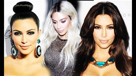Прически Ким Кардашьян/Кардашьян Блондинка(Kim Kardashian) - YouTube