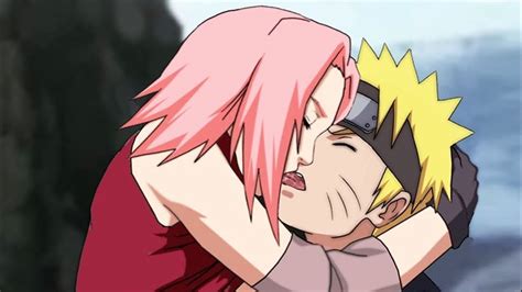 Naruto E Sakura Se Beijam