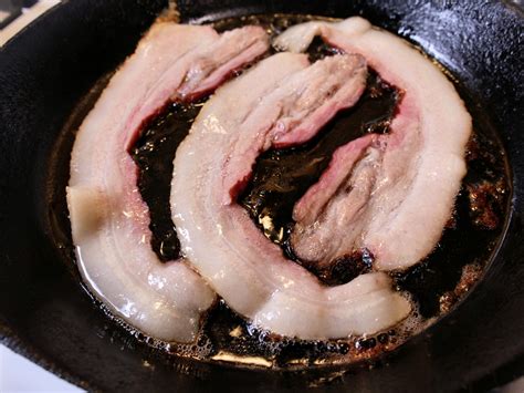 Cooked Bacon Texture