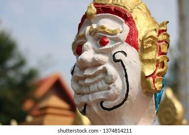 giant face statue stock photo  shutterstock