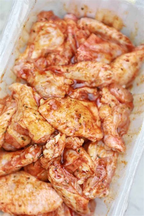chicken wings marinade recipe chicken vibes