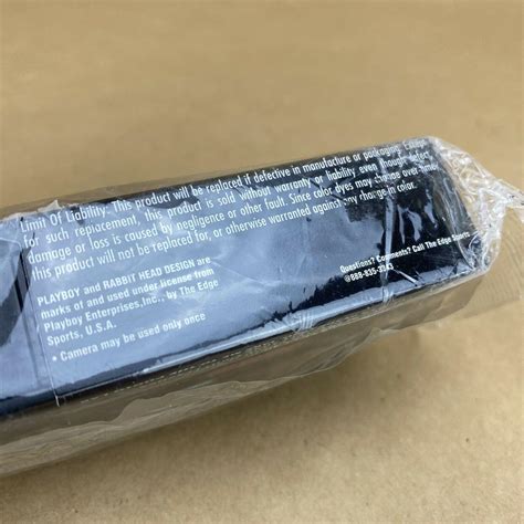 Playboy Playmate 2000 Single Use 35mm Point & Shoot Film Camera