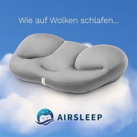 Schlafe wie auf Wolken ☁️ mit AirSleep Kissen 🥰 [Video] | Schlafen ...