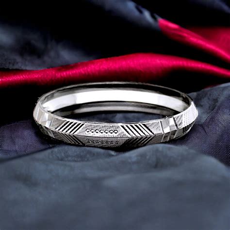 Trending Silver Kada for Men| Chandi ka Kada| Buy Men's Silver Bangle