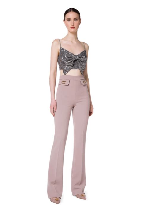 Pantaloni in outlet firmati Elisabetta Franchi - Acquista Online