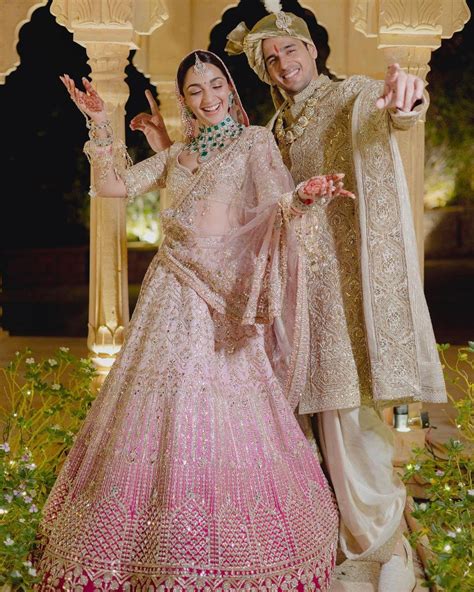 IN PHOTOS: Sidharth Malhotra, Kiara Advani’s sangeet outfit decoded