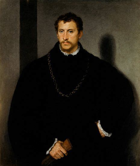 Portrait of a Young Man. 1545. Titian. Italian. 1490-1576. oil on ...