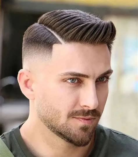 16 Comb Over Fade Haircuts and Beard Style Combo For Men