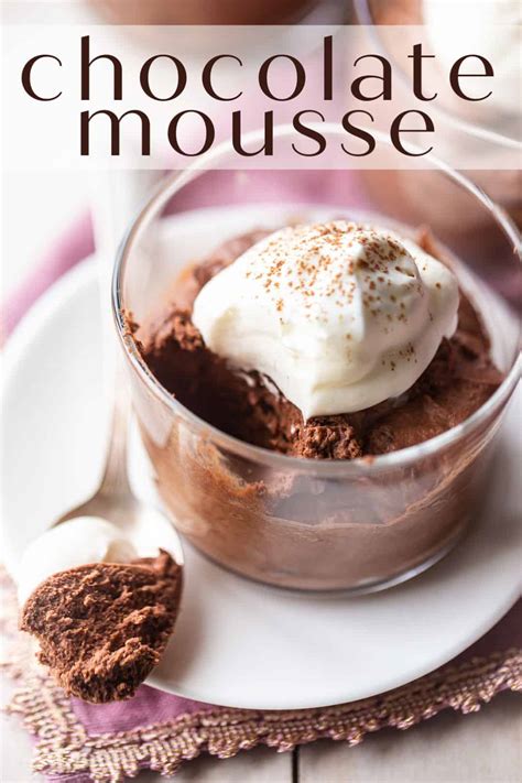 Easy Chocolate Mousse Recipe With Cocoa Powder And Milk | Deporecipe.co