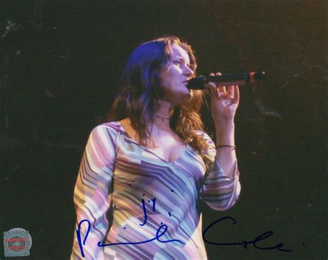 Paula Cole Autographed 8x10 Photo - Canada Pop Culture and Sports