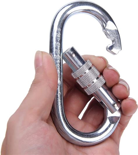 karam steel carabiner hook pn  gate opening  mm tensile strength