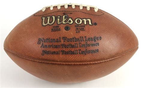 Lot Detail - 1989-2006 Official Wilson NFL Football